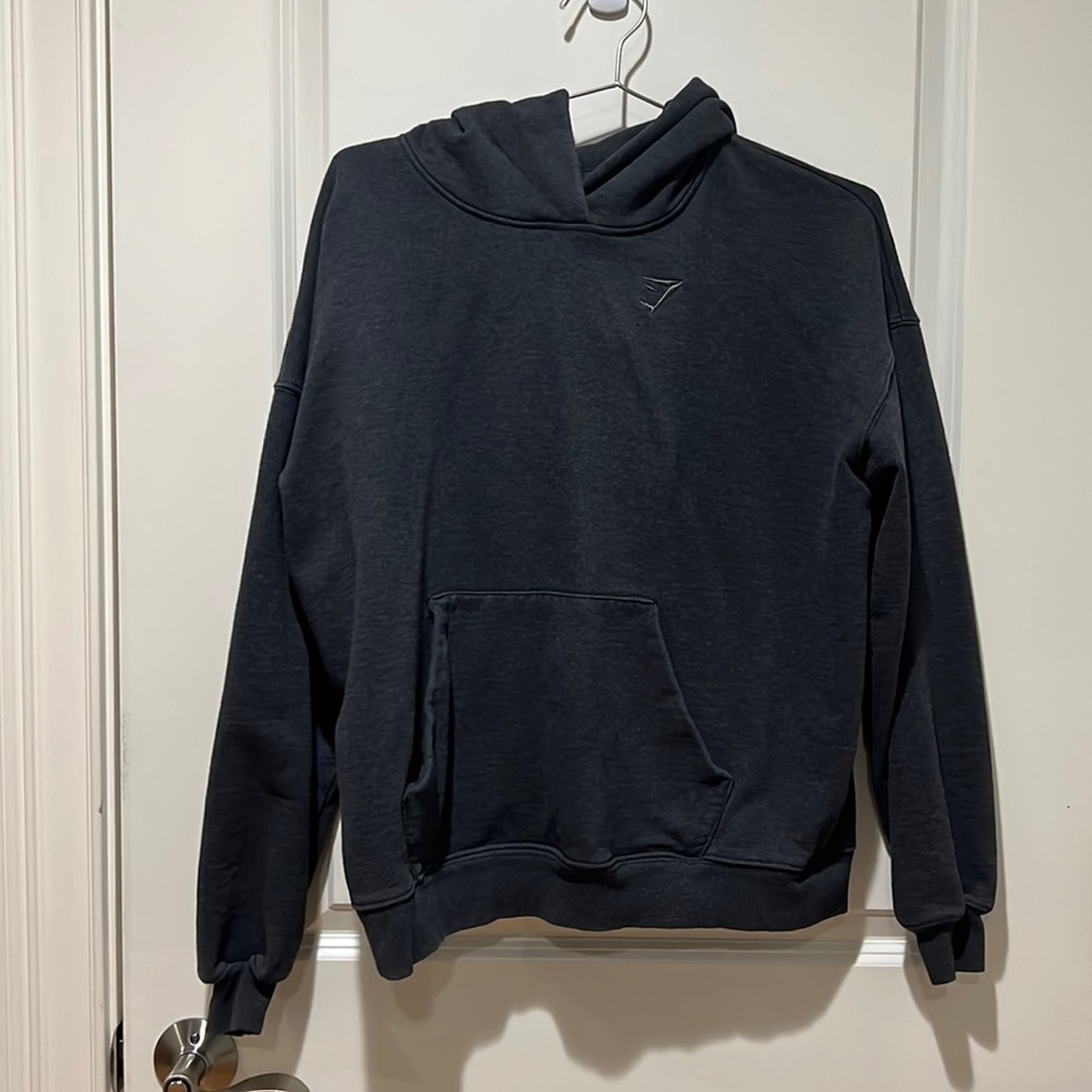 Gray gymshark hoodie